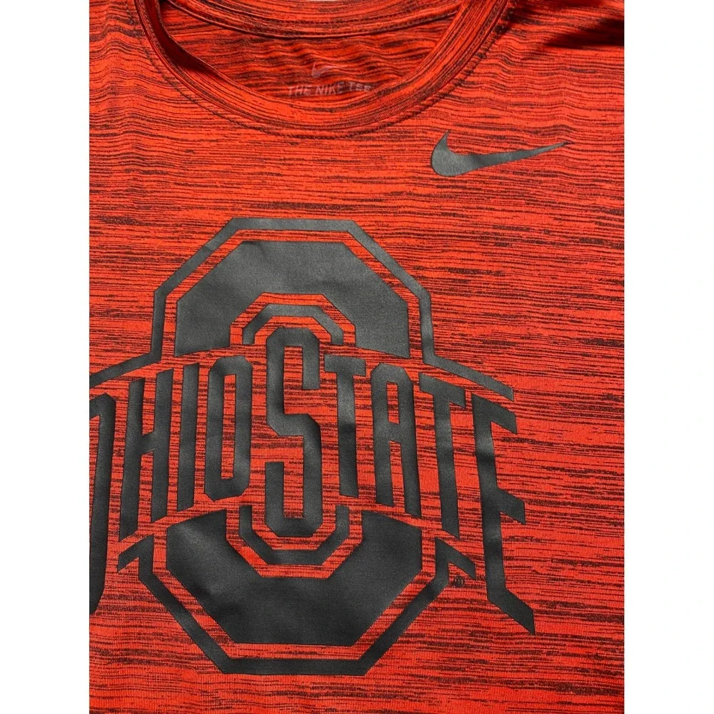 Nike Ohio State Buckeyes Mens Velocity Legend Dri-FIT Tee Red M21793D Large